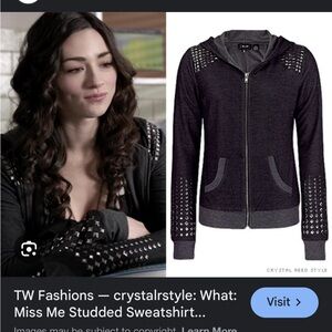 ALLISON ARGENT-MISS ME HOODIE